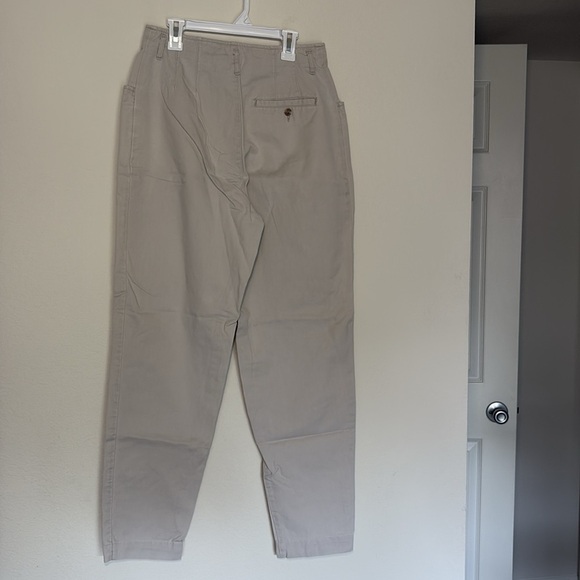 VINTAGE Eddie Bauer Tan Cream Pants 14 waist - Picture 5 of 6